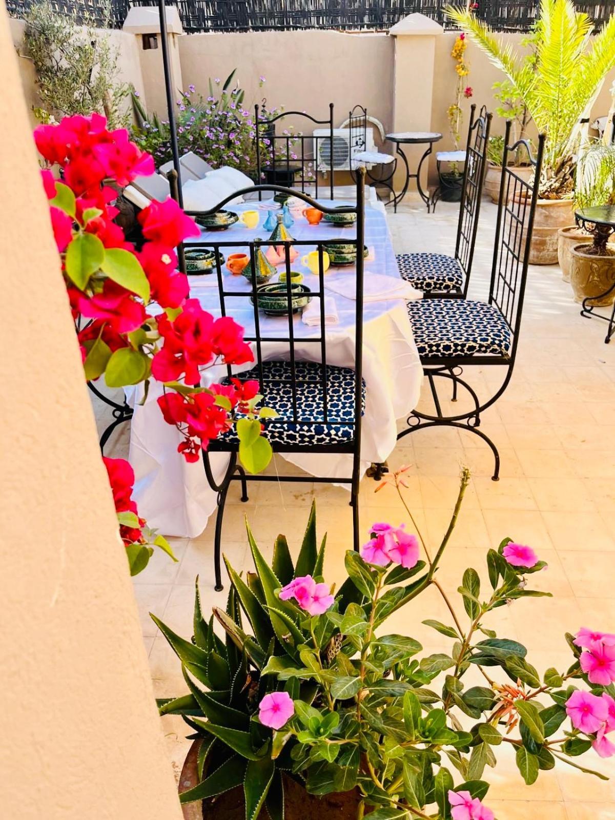 Riad Darna 4 Chambres Avec Piscine Et Petit Dejeuner Marrakesh Eksteriør bilde