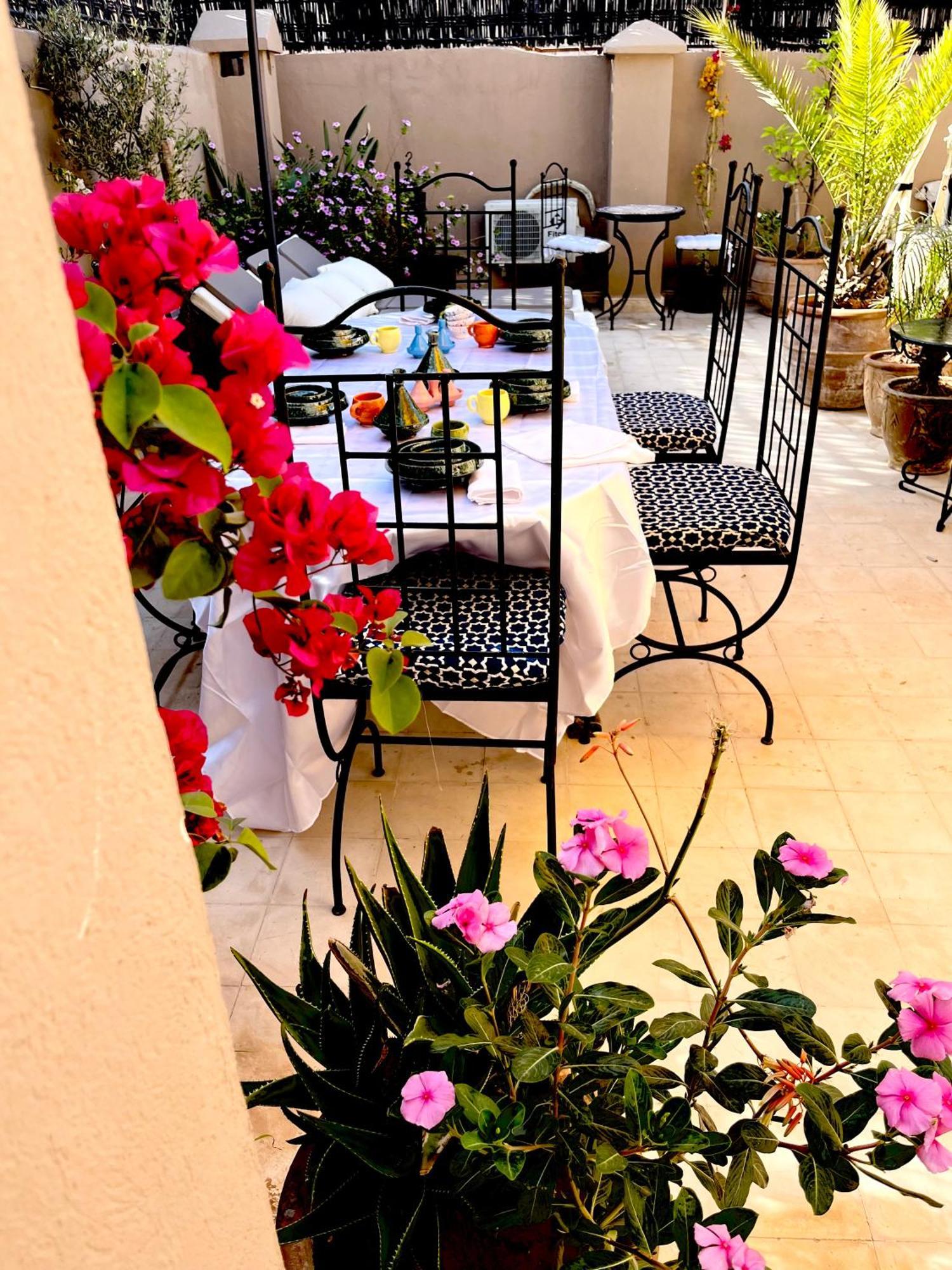 Riad Darna 4 Chambres Avec Piscine Et Petit Dejeuner Marrakesh Eksteriør bilde