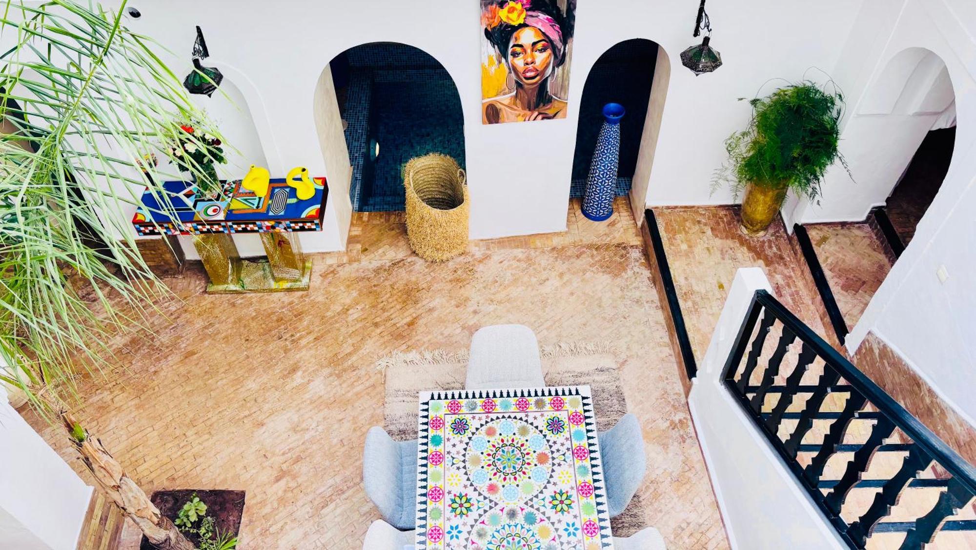 Riad Darna 4 Chambres Avec Piscine Et Petit Dejeuner Marrakesh Eksteriør bilde
